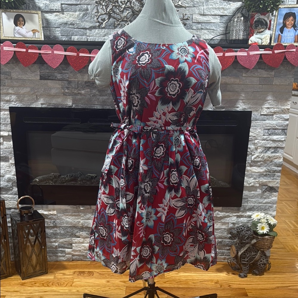 Floral Sleeveless Dress